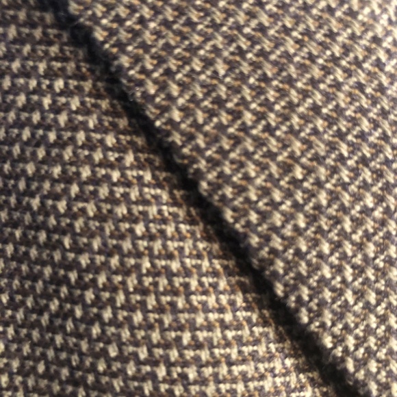 Luxury Vintage Italian Design Fine Wool Long Coat - Picture 4 of 6